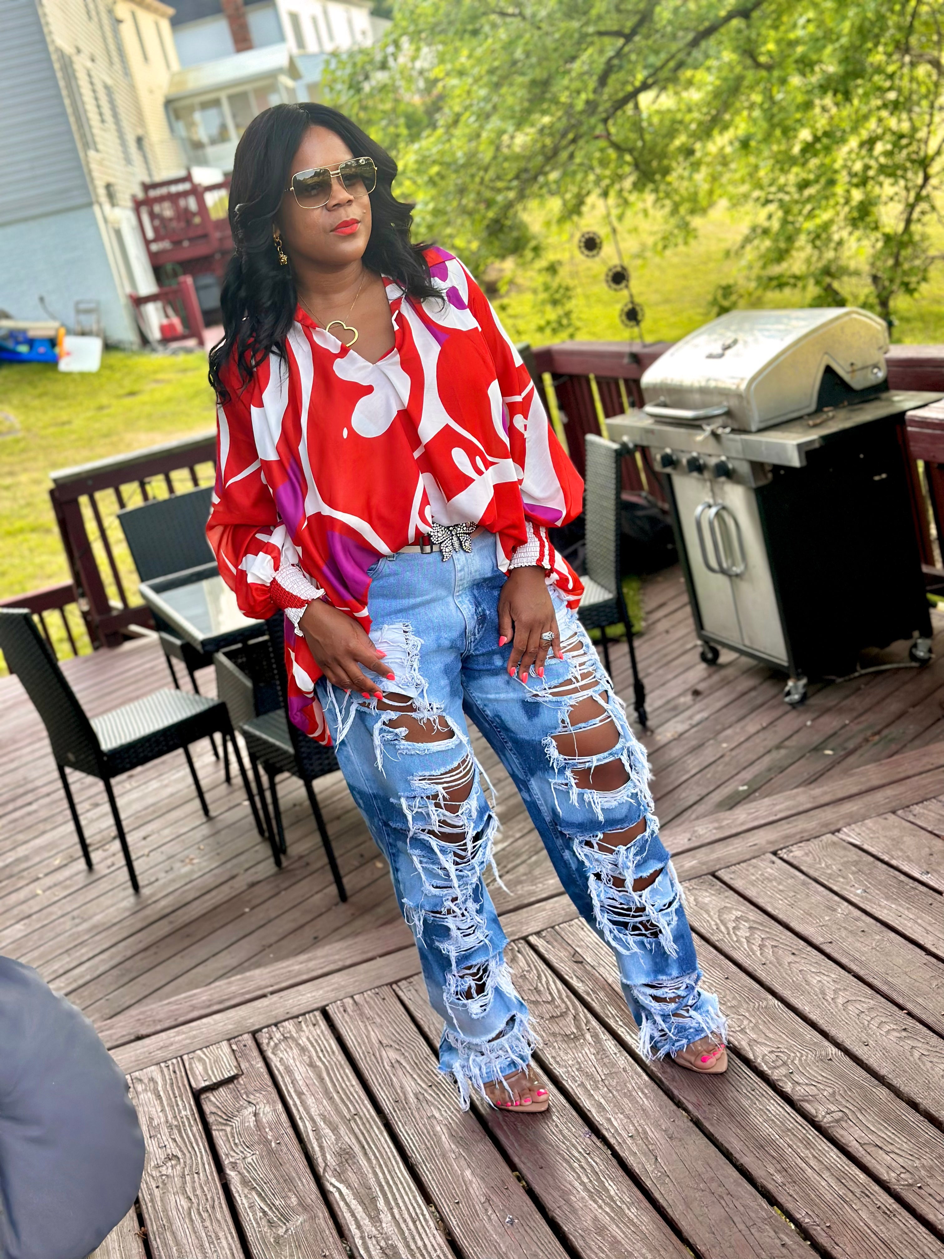 A Leap of Faith Blouse